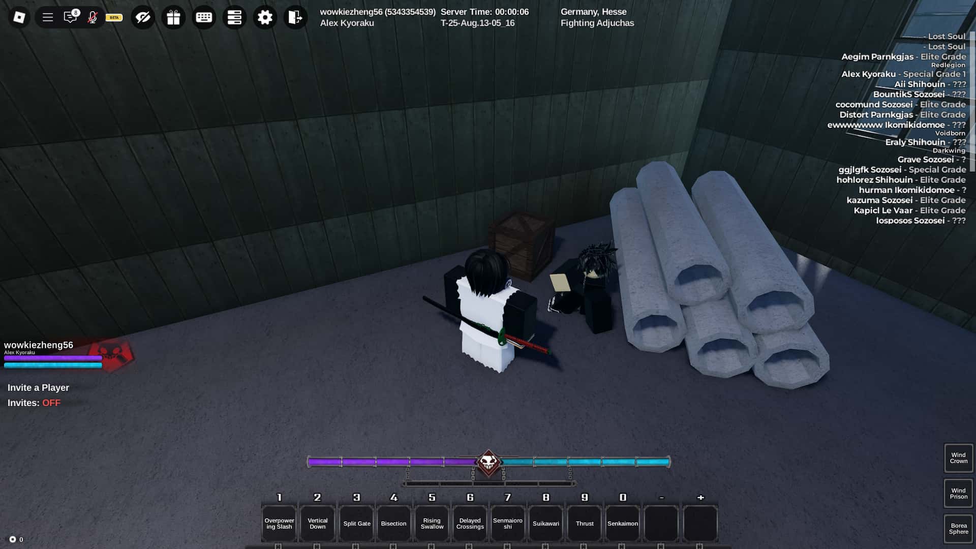 V Unequalled Unrivaled NPC for the Bankai progression in the Type Soul Roblox experience.