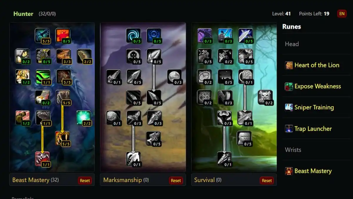 WoW SoD Hunter leveling guide Best runes, talents, and pets Pro Game