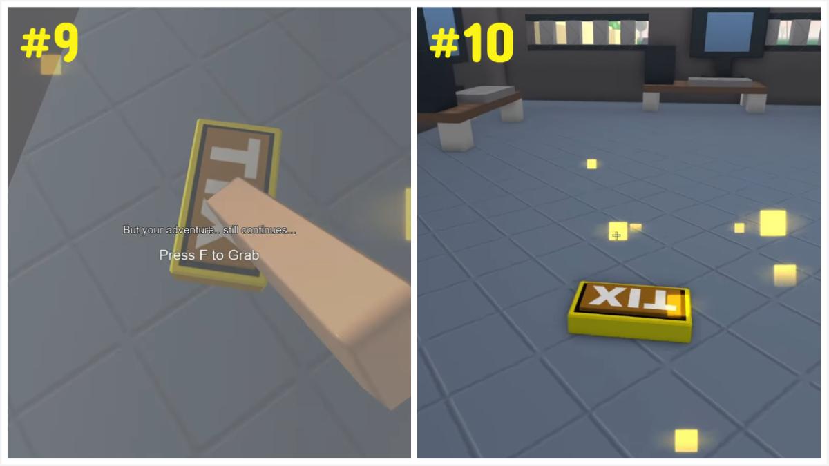 Все локации Тикса в играх Roblox The Classic