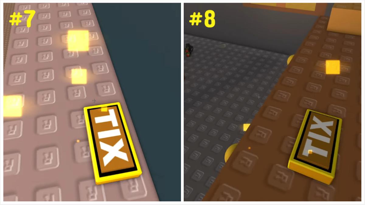 Все локации Тикса в играх Roblox The Classic