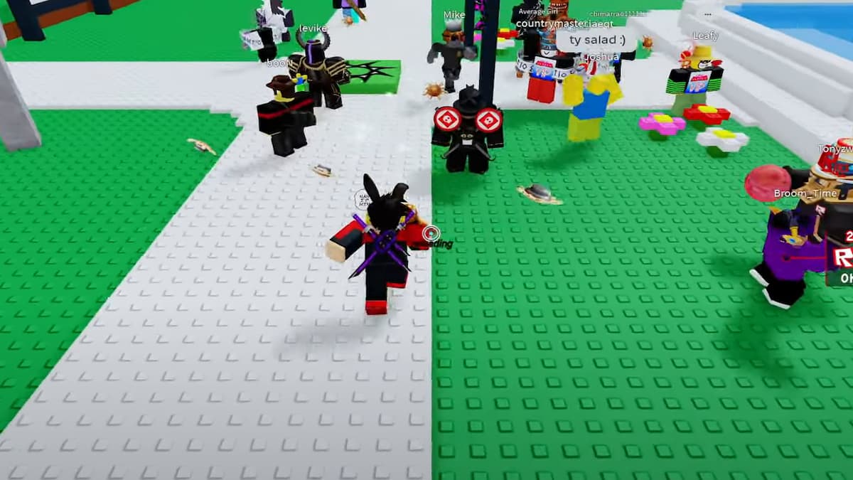 Premiumsalad shooting in Roblox The Classic Event