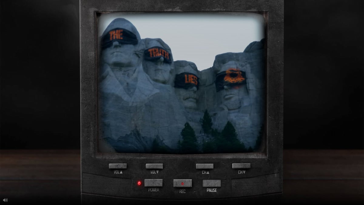 Mount Rushmore defaced in the Black Ops 6 teaser trailer