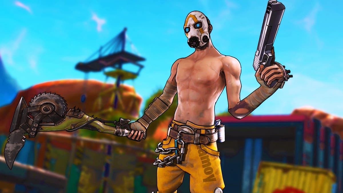 Borderlands outfit (Psycho) in Fortnite