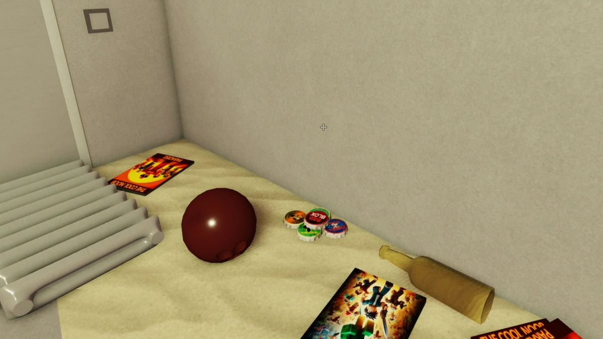 Bottle Caps on the floor in Roblox A Dusty Trip