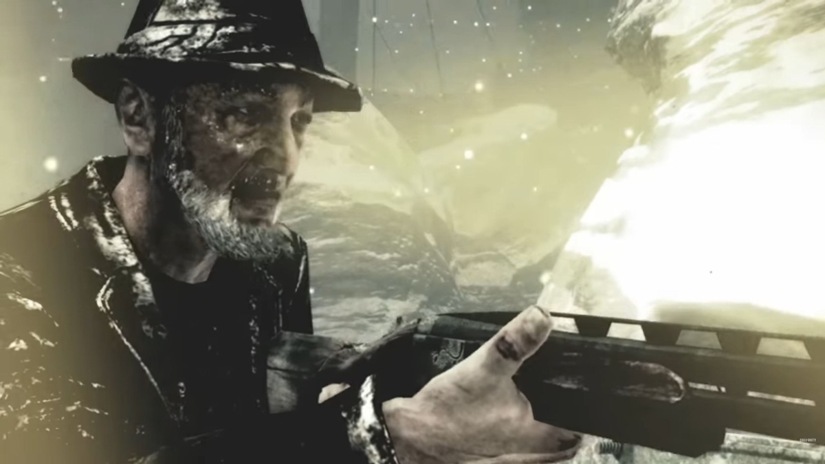 Robert Englund in Call of the Dead zombie map