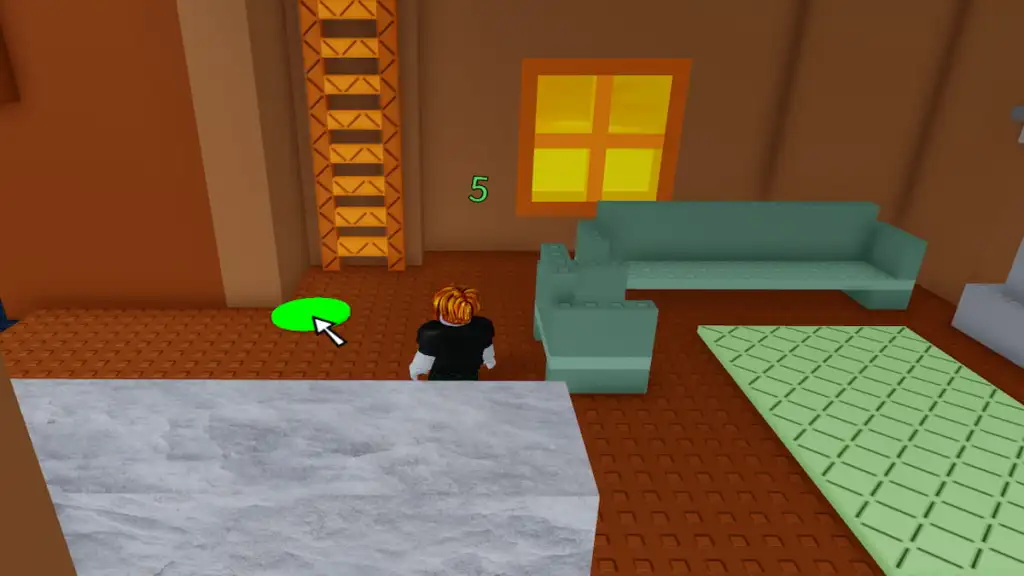 The secret room inside the Volcano in Roblox The Classic