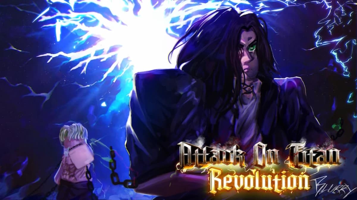 Two player gearing to fight in AOT Revolution