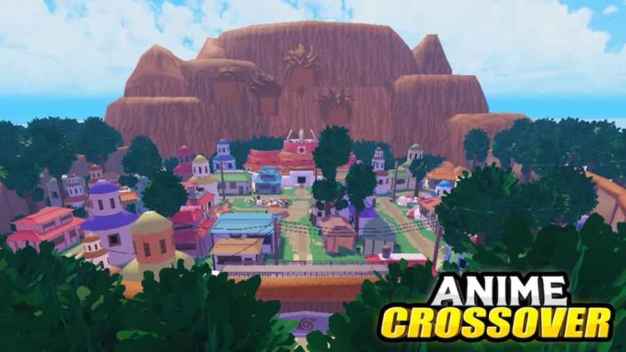 A vilalge map in Anime Crossover Defense