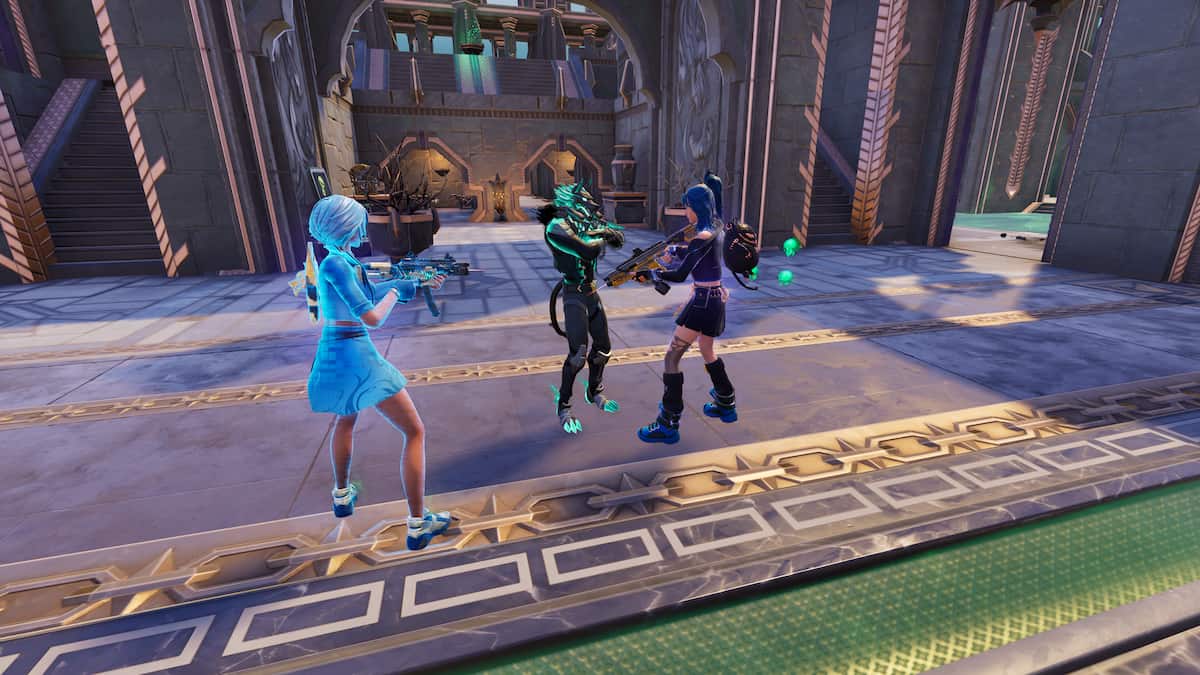 Gatekeeper Shotgun NPC Cerebus in Fortnite