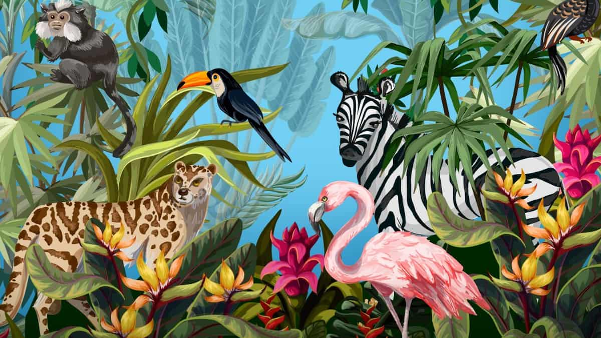 Various animals in BitLife Zookeeper DLC