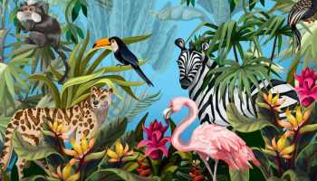 Various animals in BitLife Zookeeper DLC