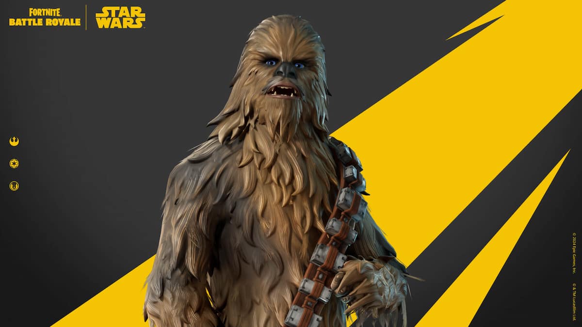 Fortnite Star Wars Chewbacca skin