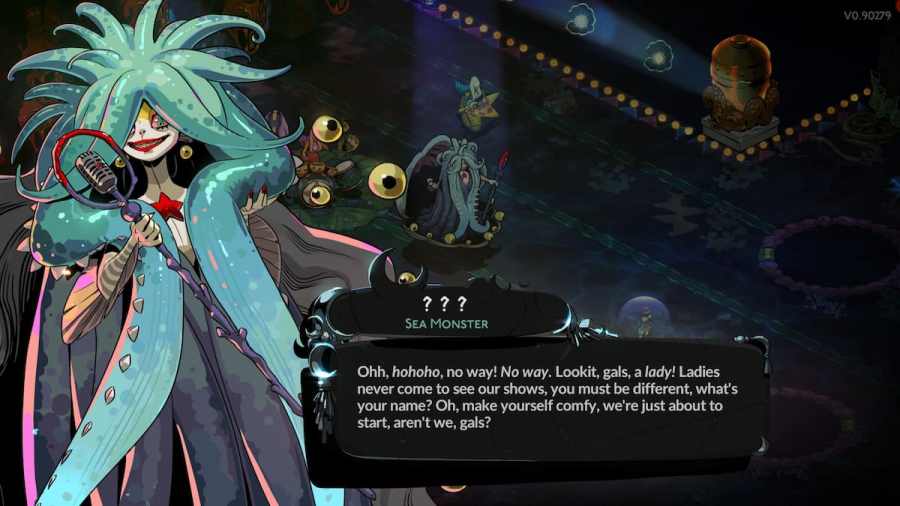 Meeting the boss Scylla in Hades 2