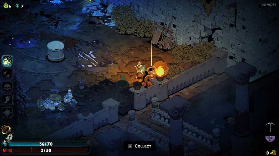 The location of bronze in Hades 2