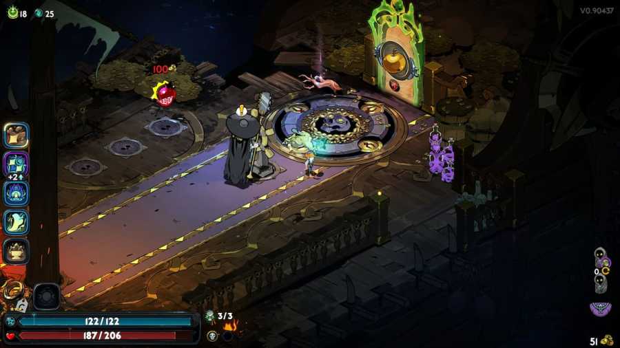 Finding the Rift of Thessaly door leading to the Golden Apple in Hades 2