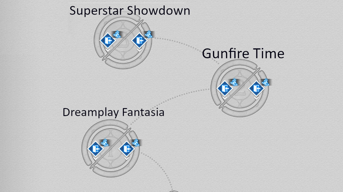 Honkai Star Rail Hidden Challenges maps in Soulglad TM Sandscorch.