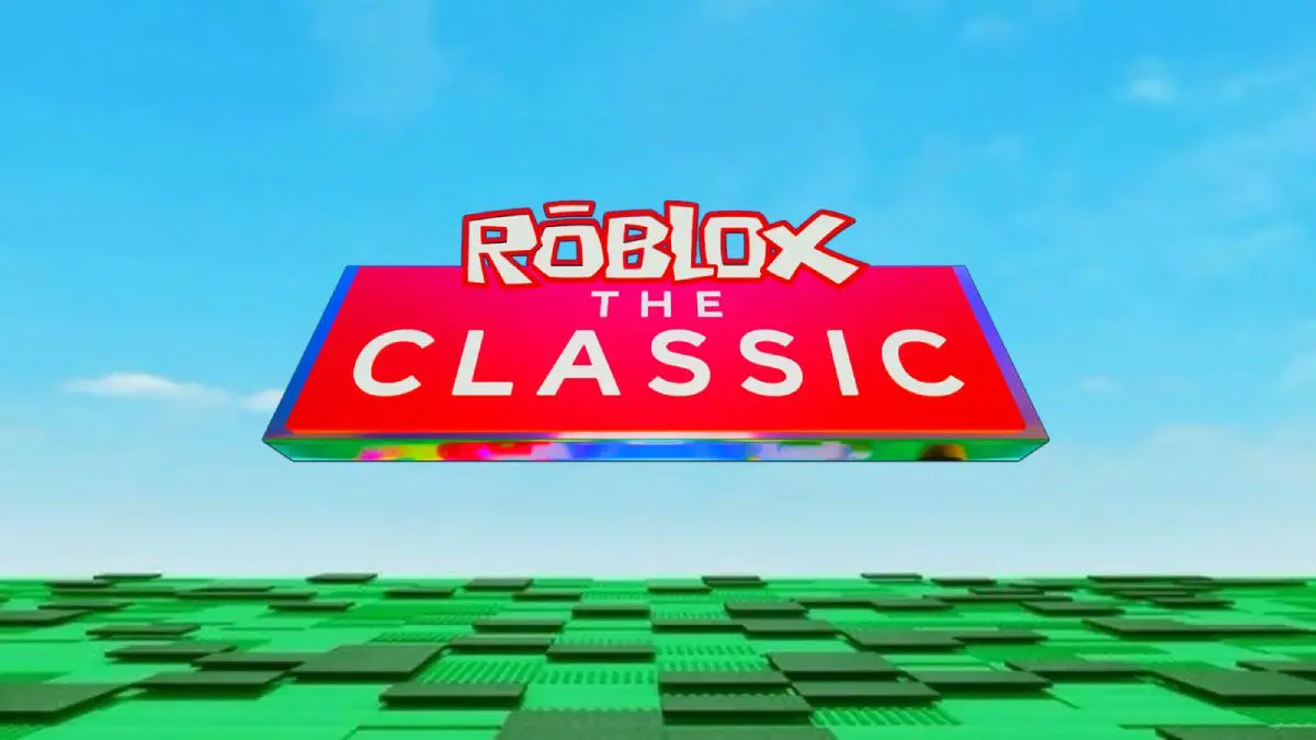 Roblox The Classic event logo