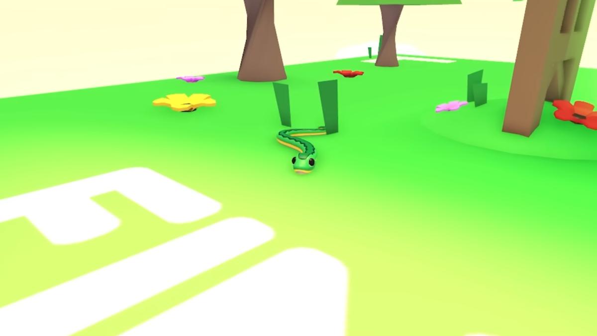 Adopt Me Garden Snake Pet in the frame