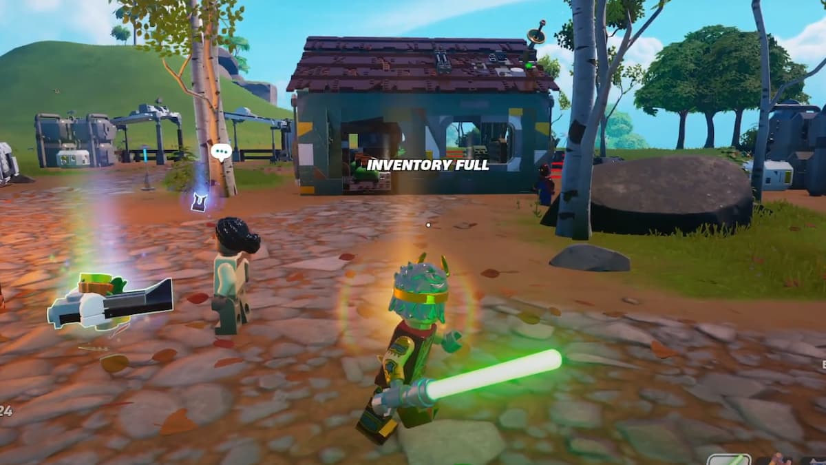 How to enter the 'Requires Code Clearance' Door in LEGO Fortnite Star