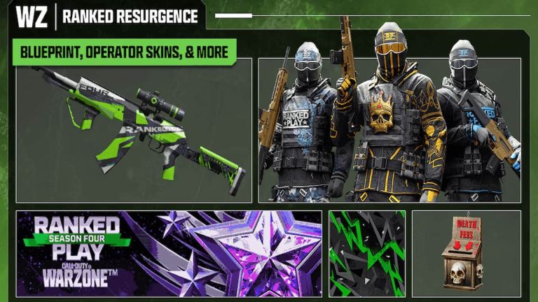 All ranked Resurgence rewards & How to get them in MW3 Season 4 - Pro ...