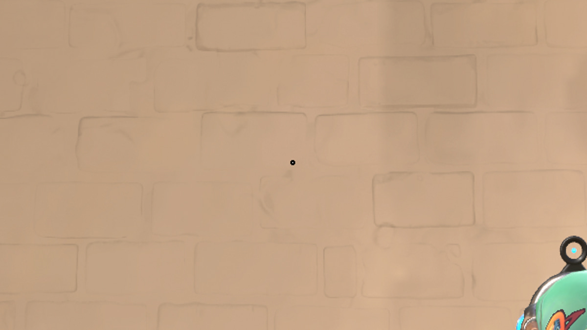 The circle non recoil crosshair in Valorant