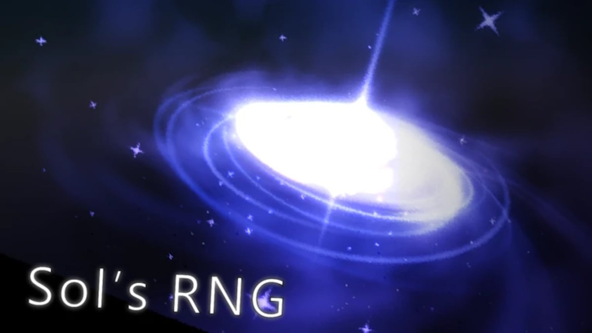 Sol's RNG logo and an aura in the frame