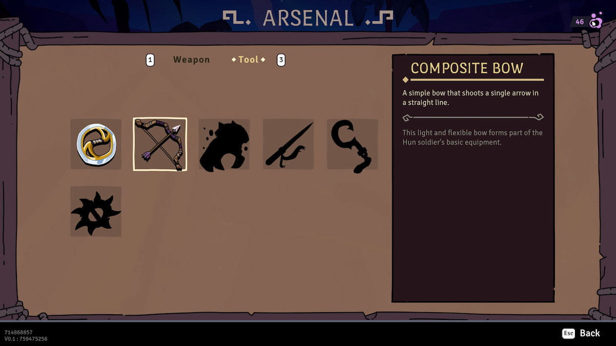 The Composite Bow tool in the Rogue Prince of Persia