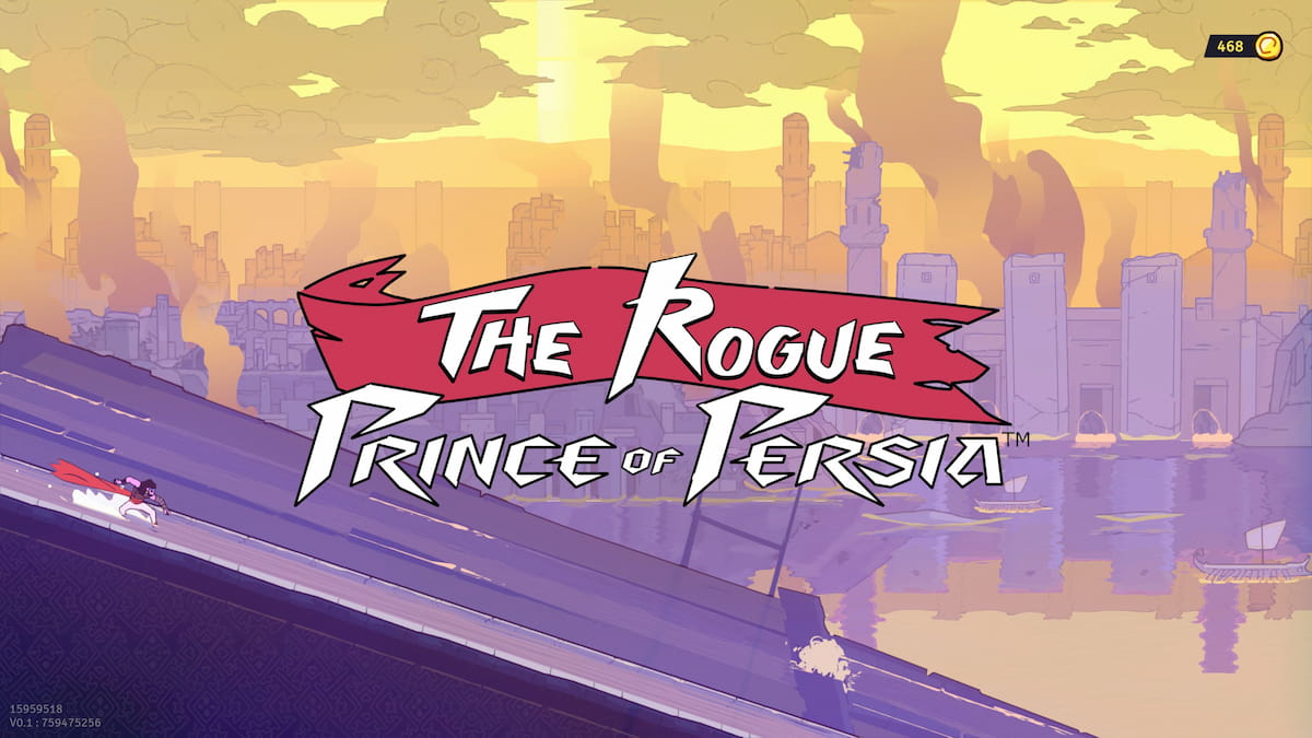 Playing the first run in the Rogue Prince of Persia