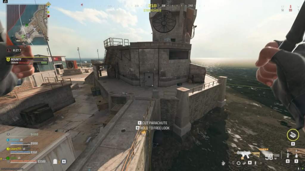 The Stronghold POI in Warzone
