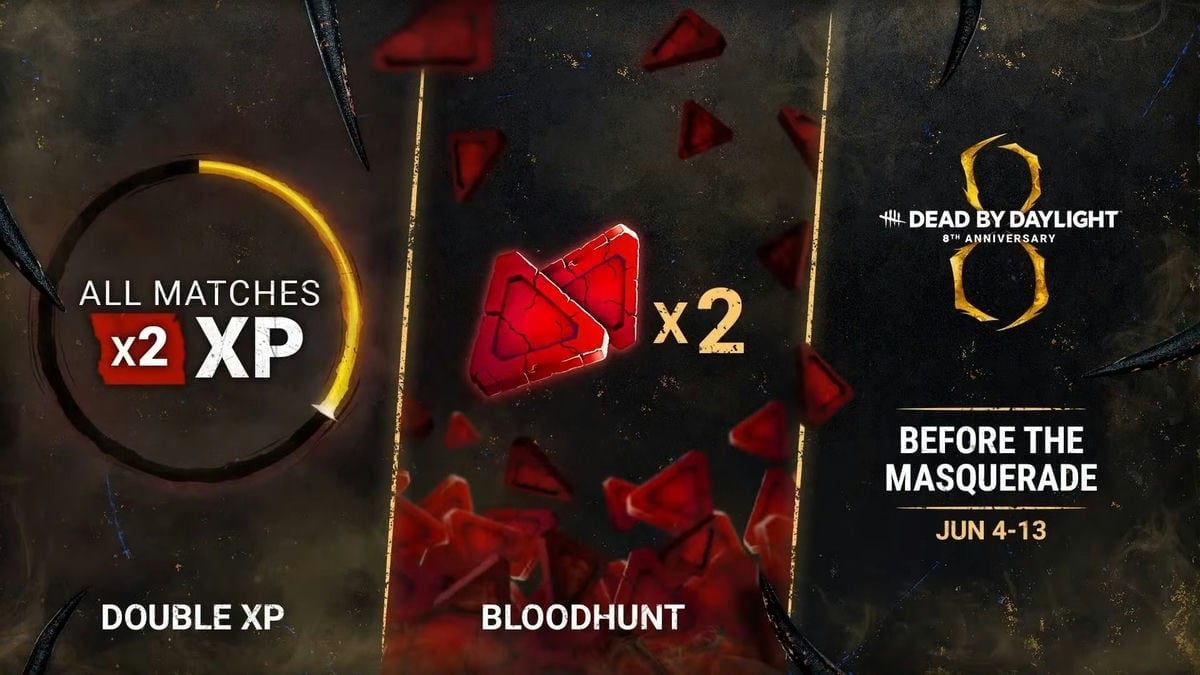 Before The Masquerade Event rewards for week 4 in DBD