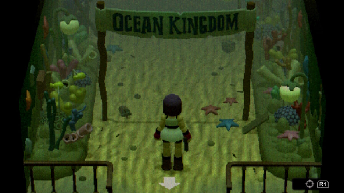 First entry into the Ocean Kingdom area of Crow Country.