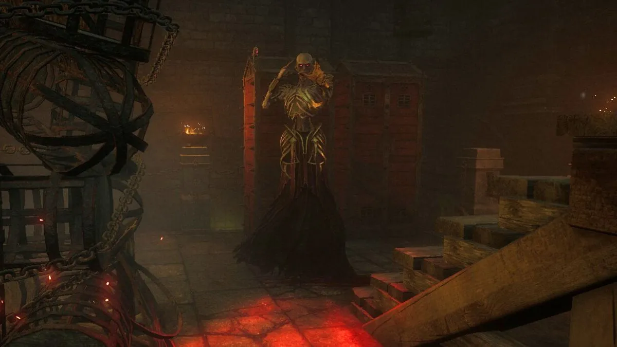 Vecna using his power in a match in Dead by Daylight