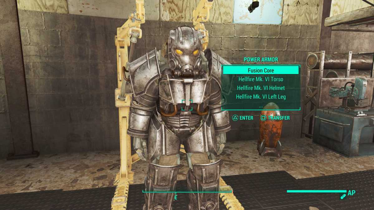 Hellfire Power Armor in Fallout 4