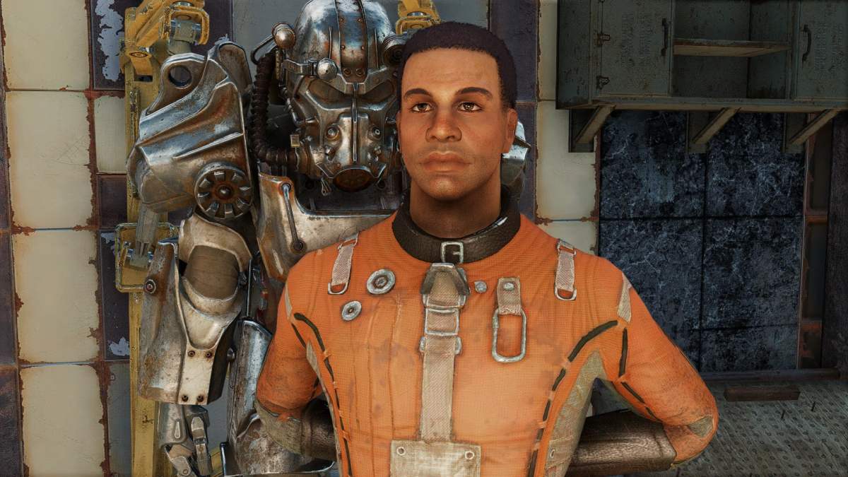 Maximus from the Fallout TV show as a character mod in Fallout 4