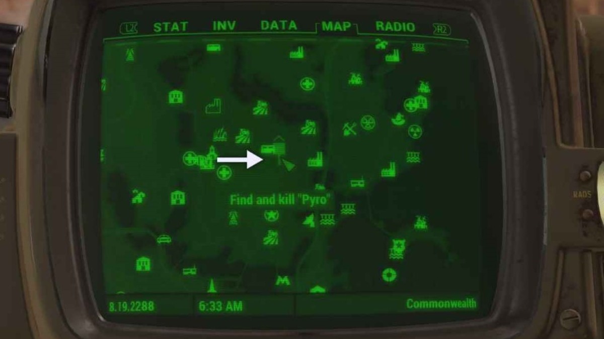 Все локации силовой брони в обновлении Fallout 4 2024 (Карта)
