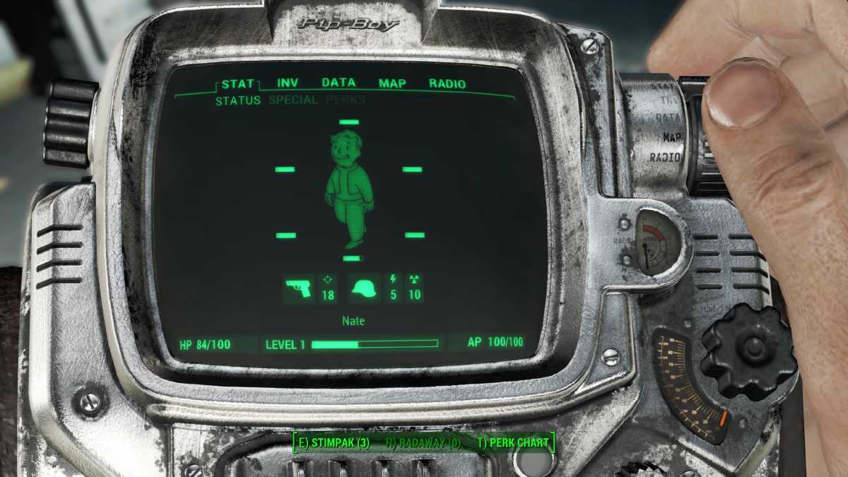 The Fallout TV Show Pip-Boy as a mod in Fallout 4