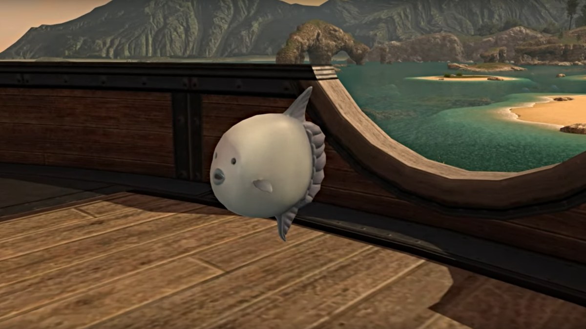 The Much-coveted Mora minion in FFXIV