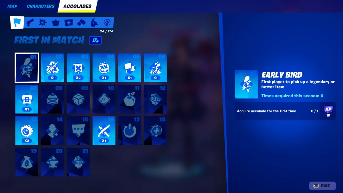 How to open collections and view accolades in Fortnite Season 3