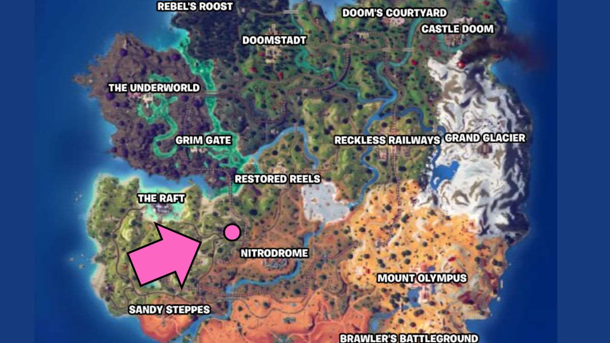 Captain Jones location in Fortnite