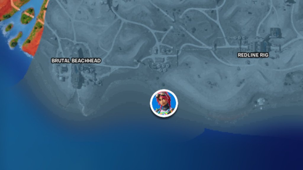 Brite Raider NPC location map in Fortnite Chapter 5 Season 3