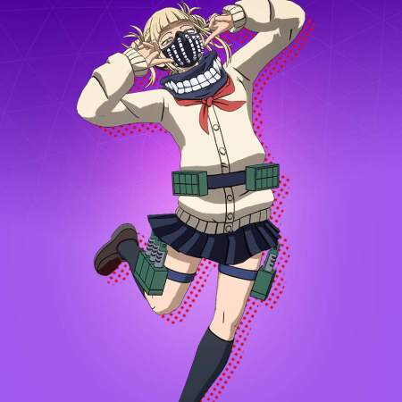 My Hero Academia x Fortnite crossover Himiko Toga skin