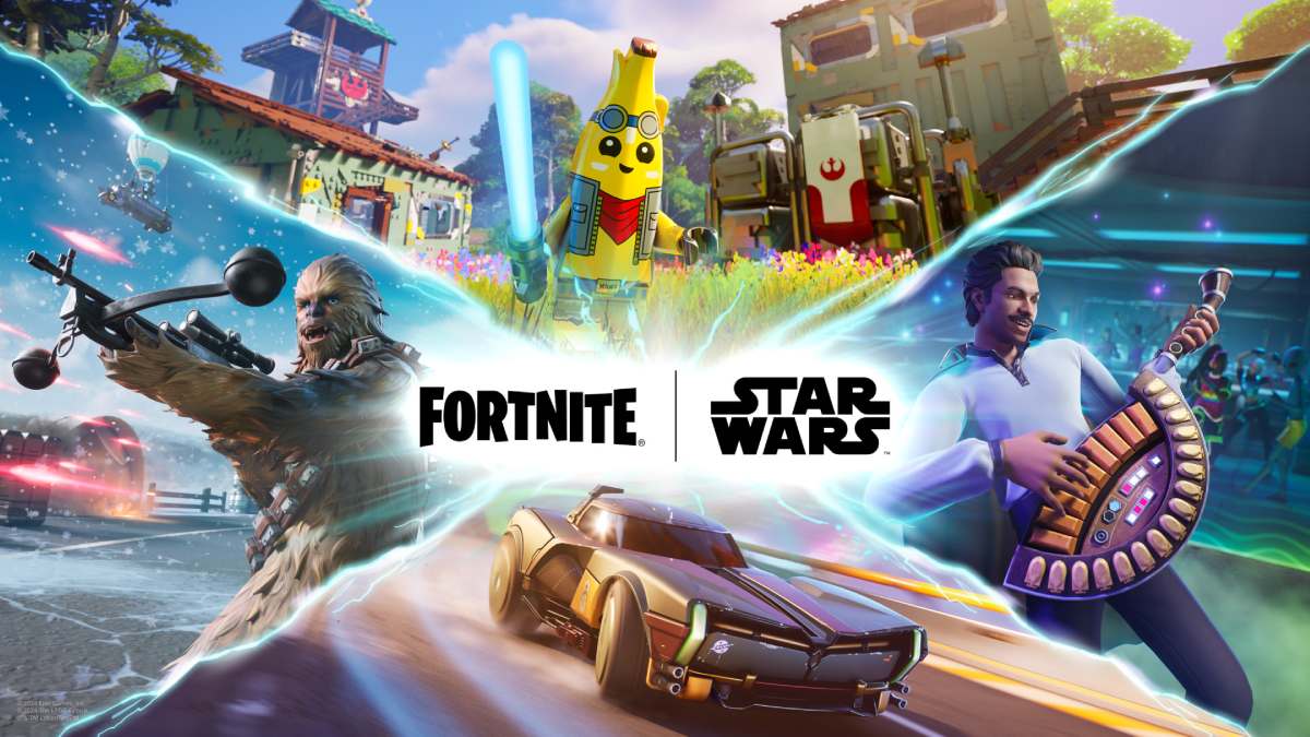 fortnite star wars crossover event