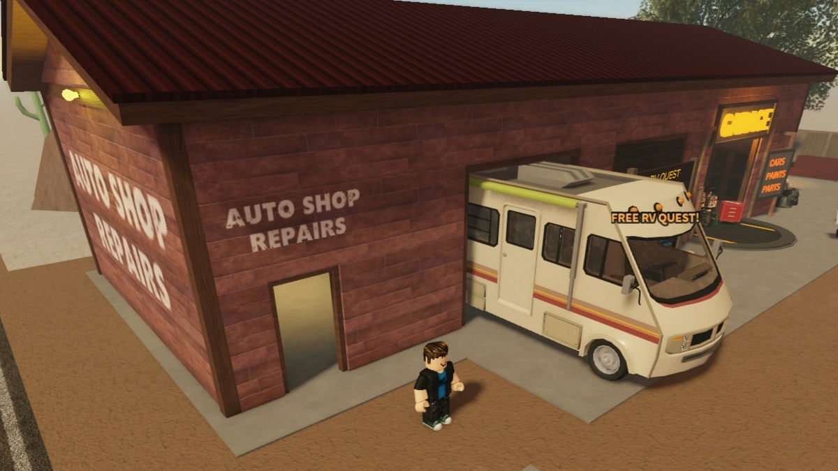 RV in Roblox A Dusty Trip