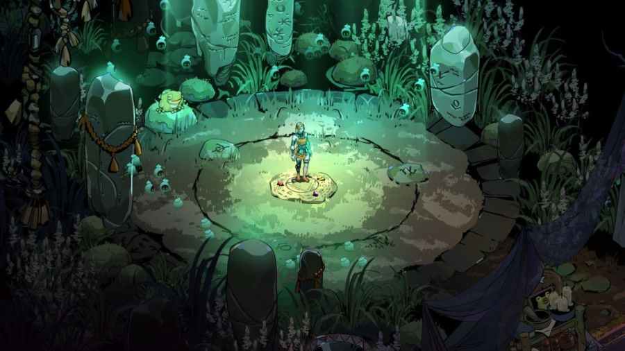 Melinoe in Crossroads in Hades 2