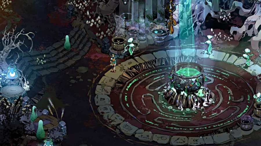 Melinoe at Crossroads in Hades 2