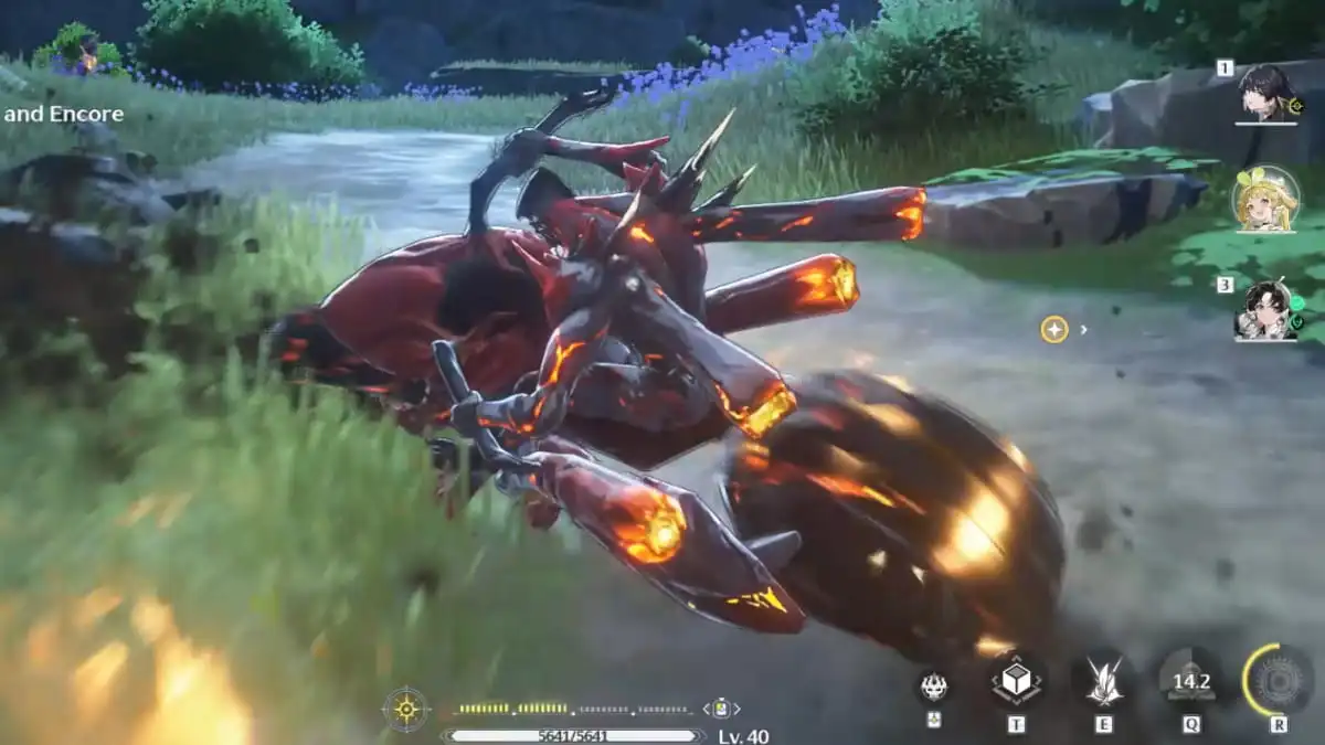 Wuthering Waves Inferno Rider motorcycle