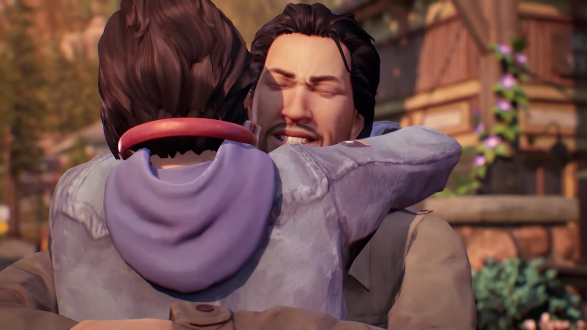 Alex and Gabe reunite for the first time in years during the intro of Life is Strange: True Colors