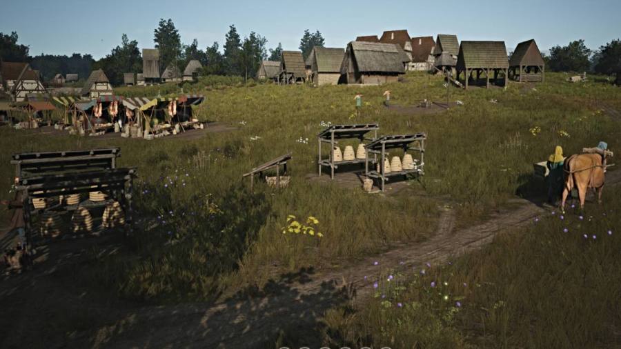 Apiaries producing honey in Manor Lords