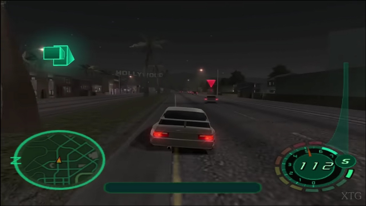 The beginning of a new career game in Midnight Club: II. 