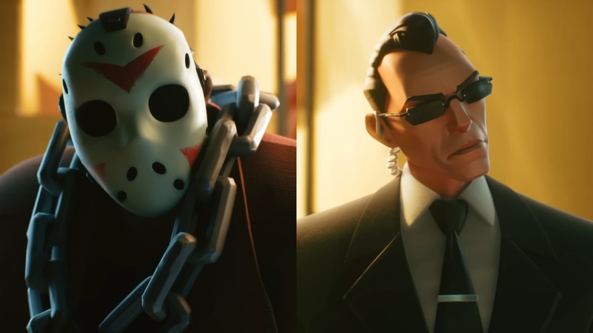 Jason Voorhees and Agent Smith in MultiVersus